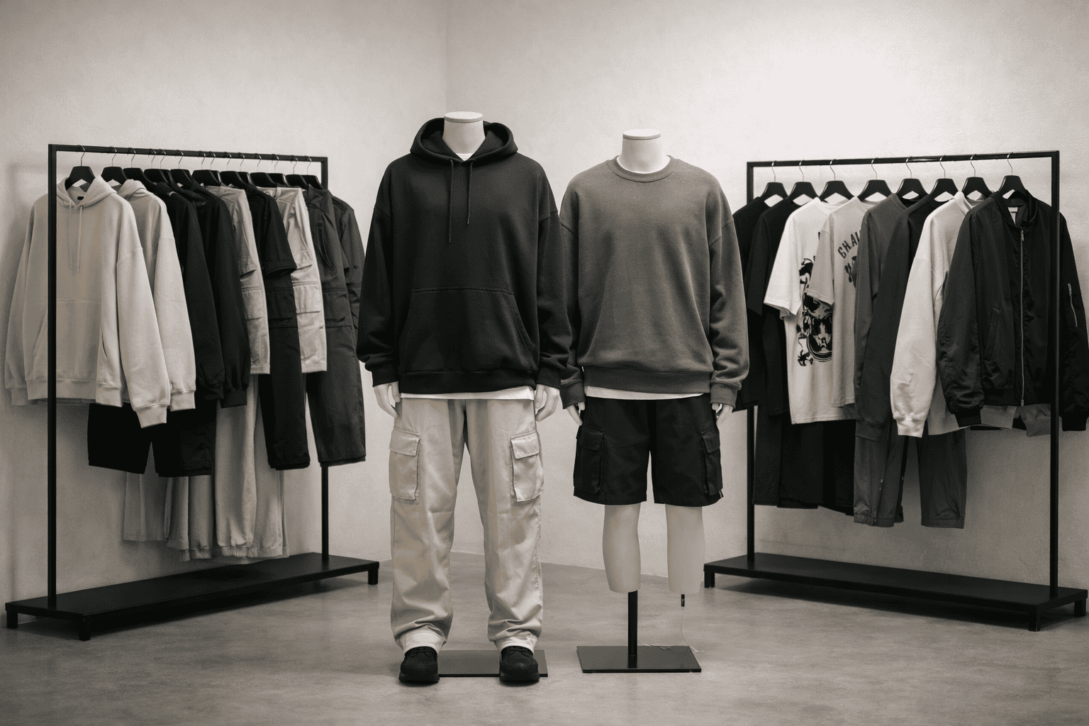 Streetwear product collection