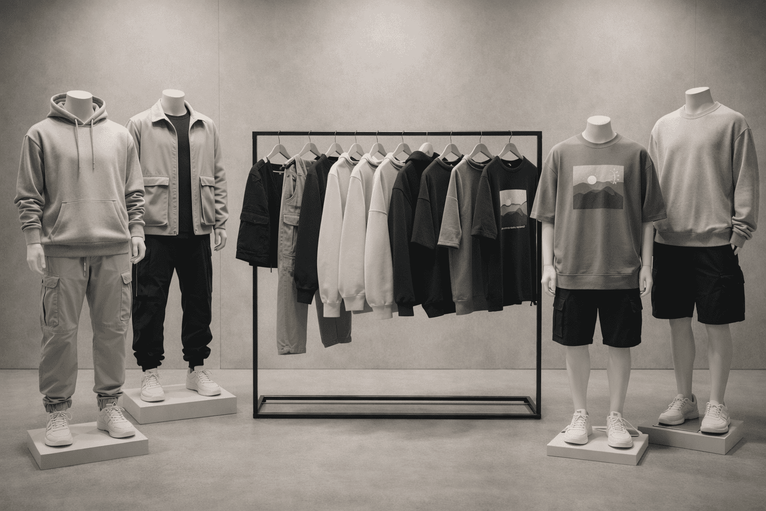 Streetwear Collection Display