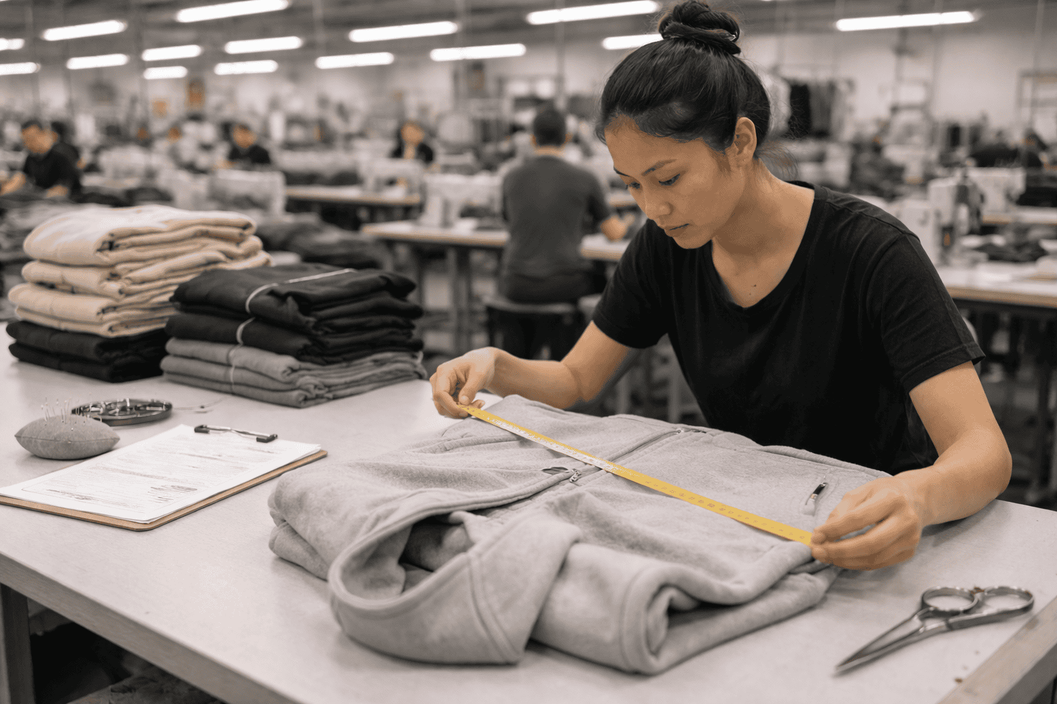 Quality control inspection process