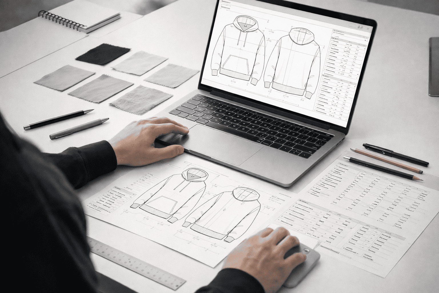 Tech pack and design process