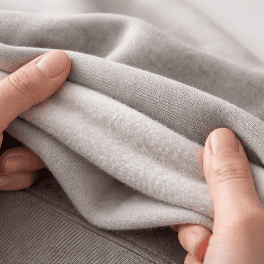 Hoodie fabric detail
