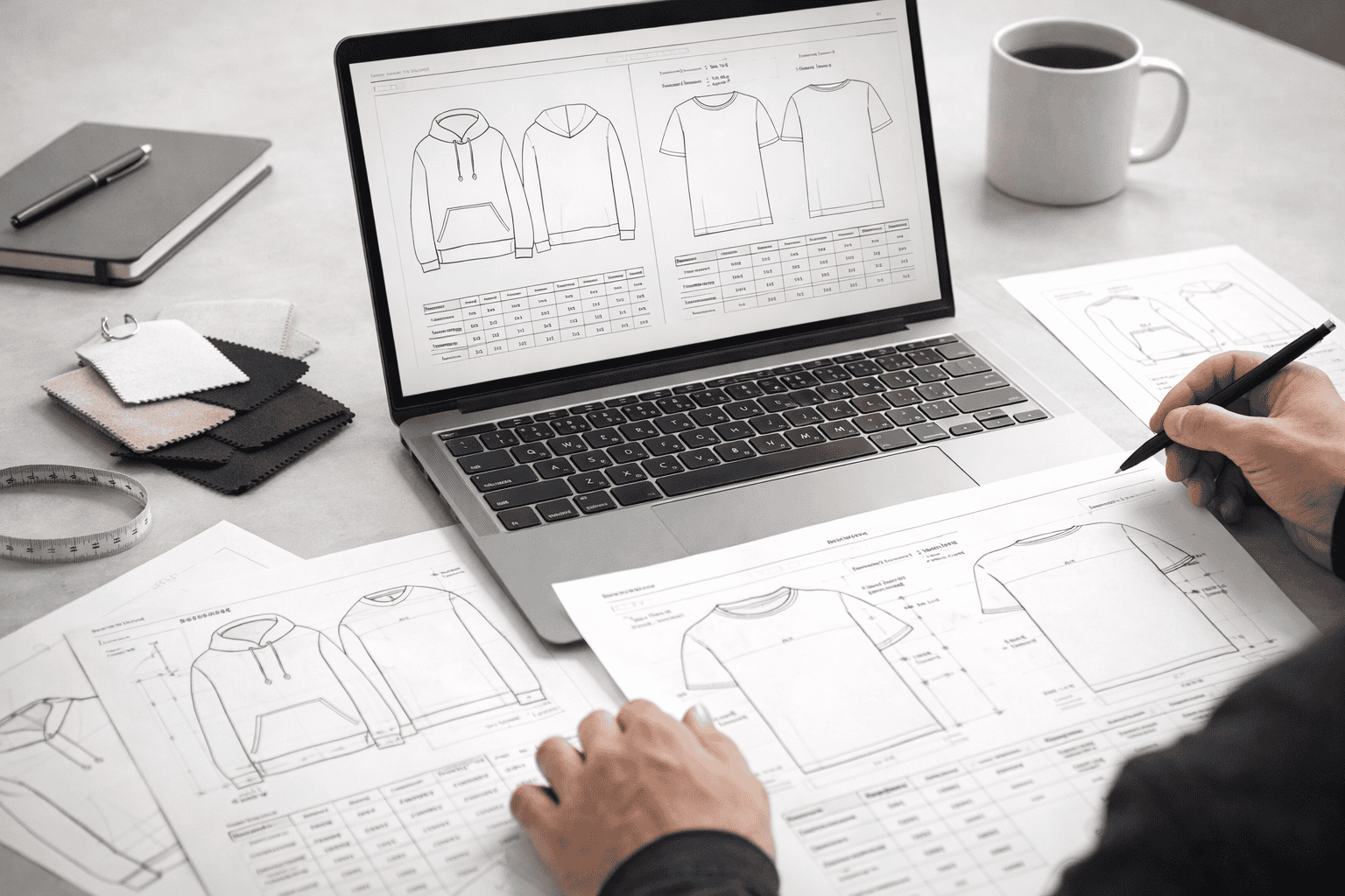 Tech pack design process