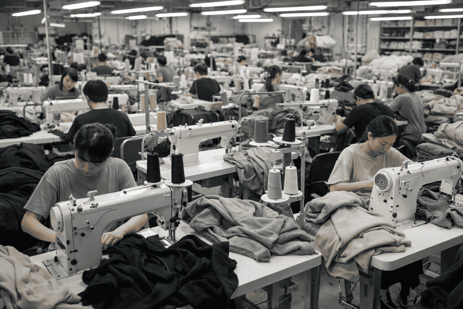 Garment production process