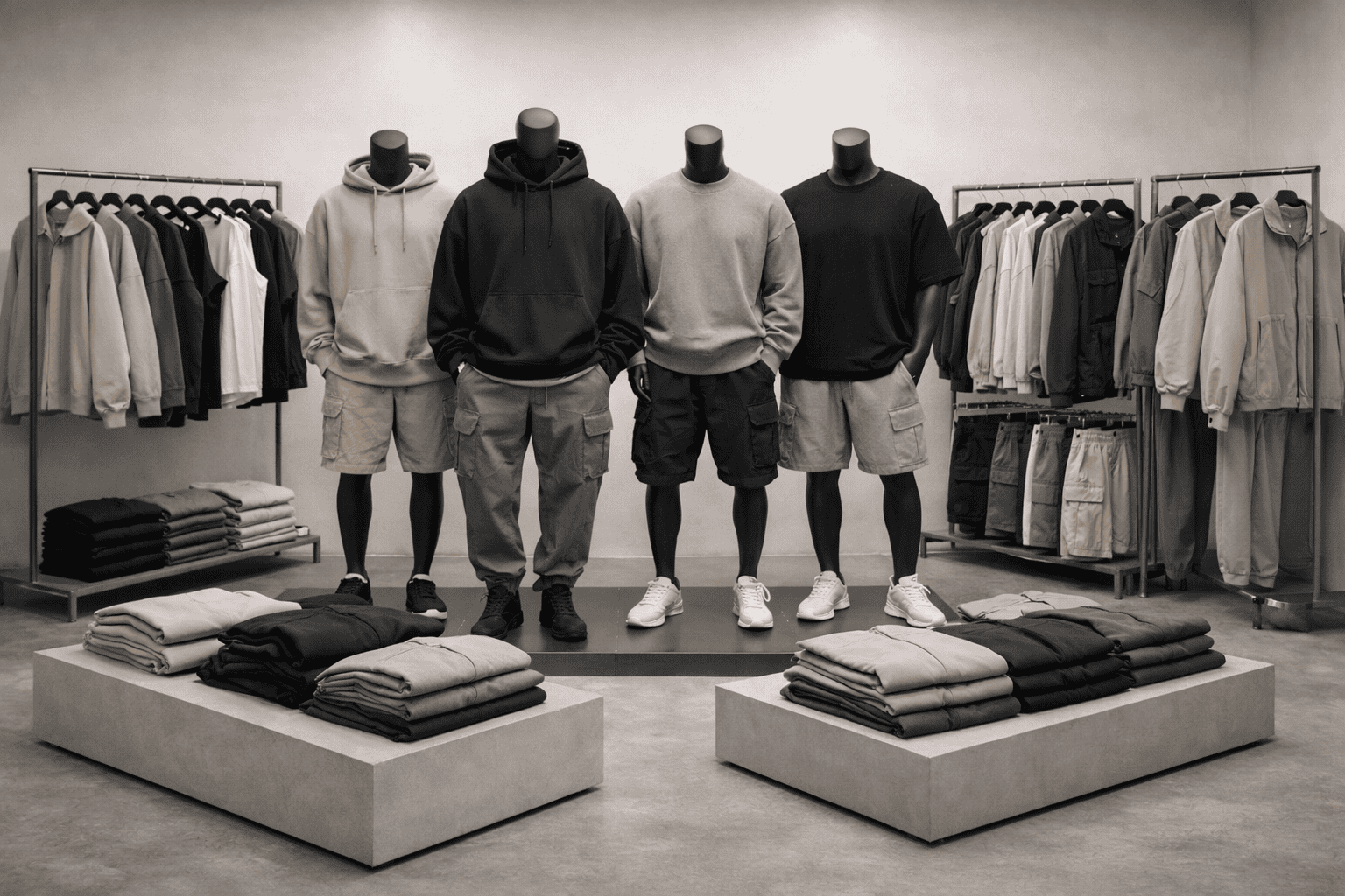 Streetwear product categories