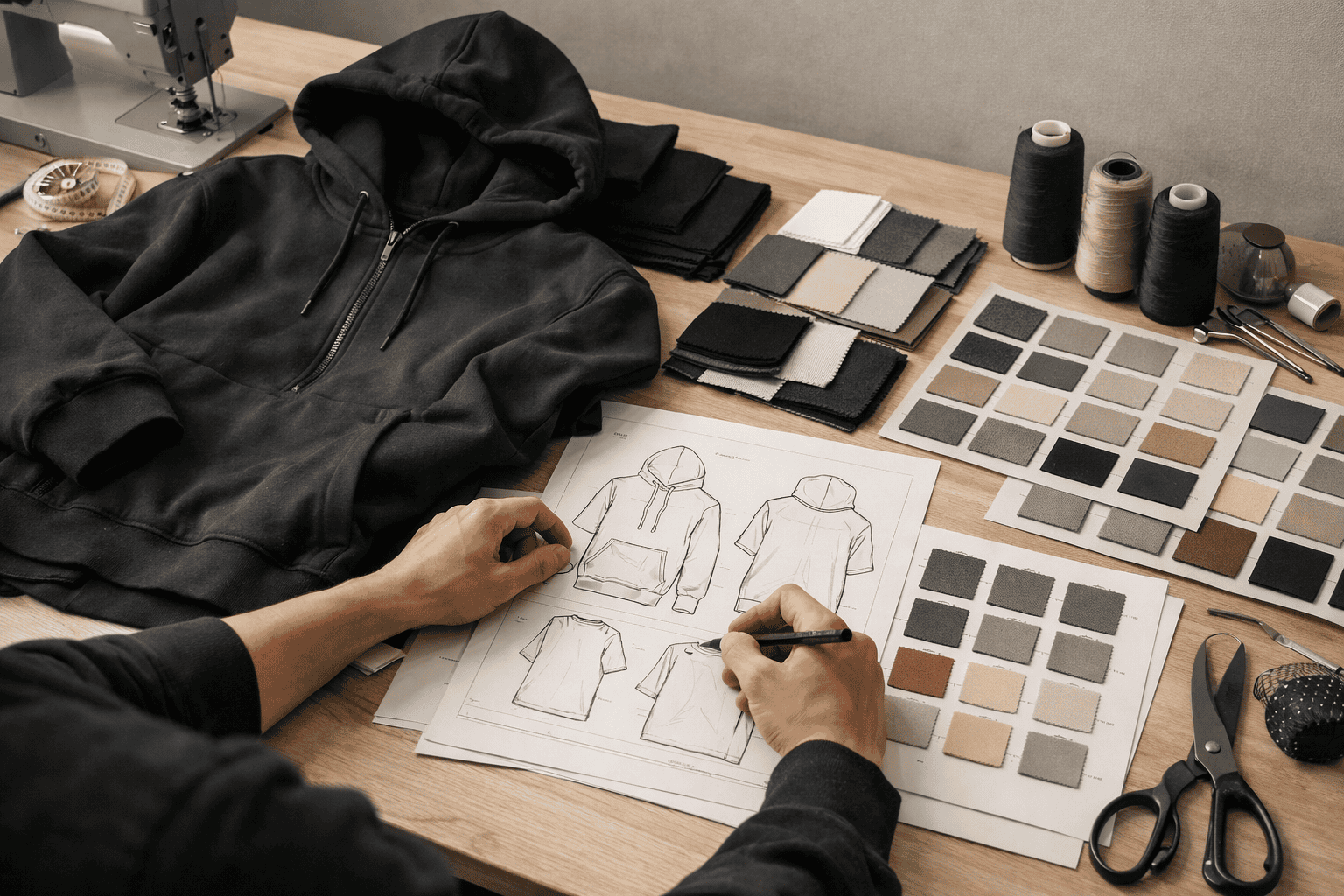Streetwear Sampling Process