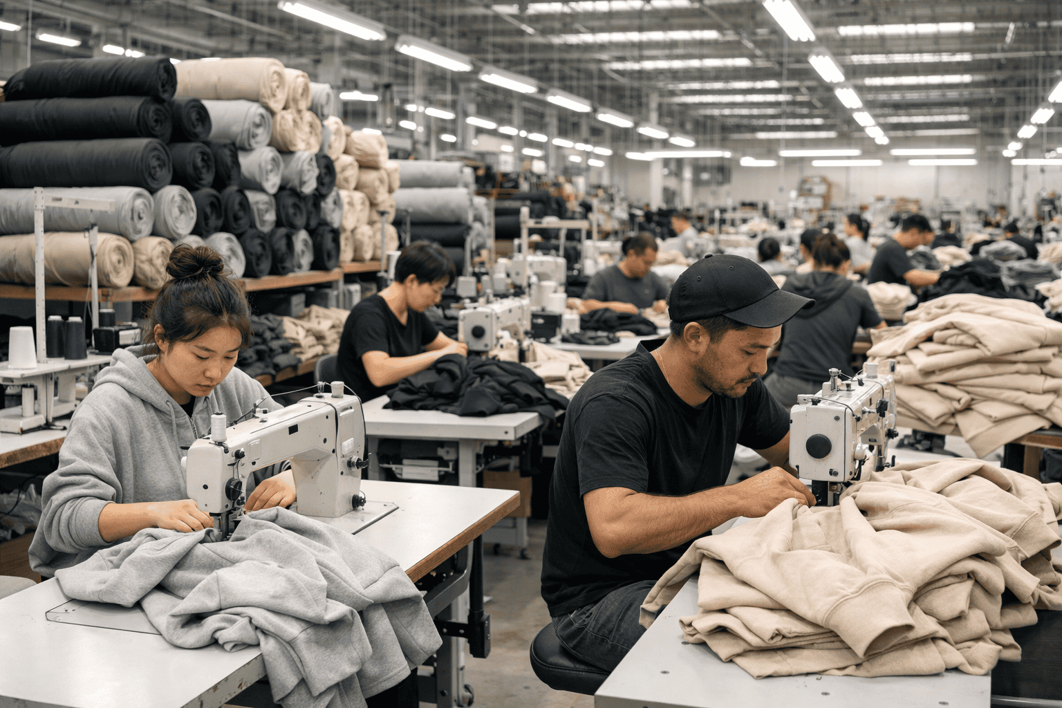 Streetwear production line