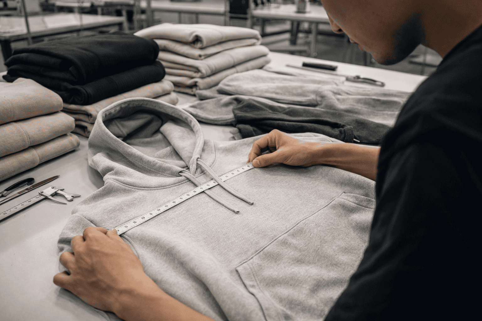 Clothing quality inspection process