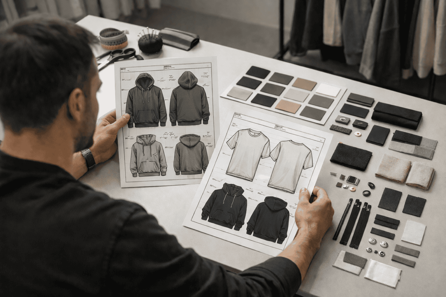 Streetwear sample development