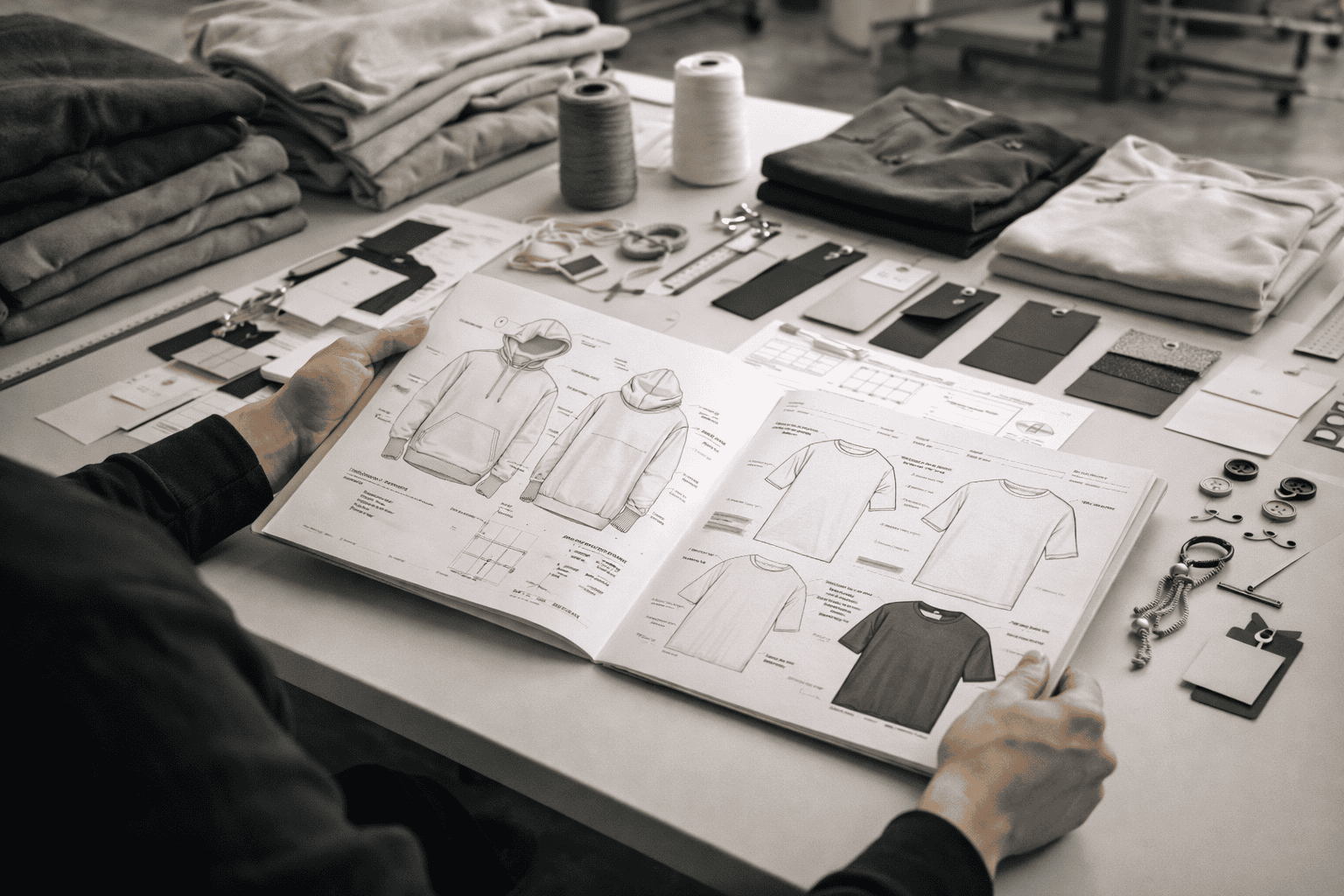 Streetwear sample development