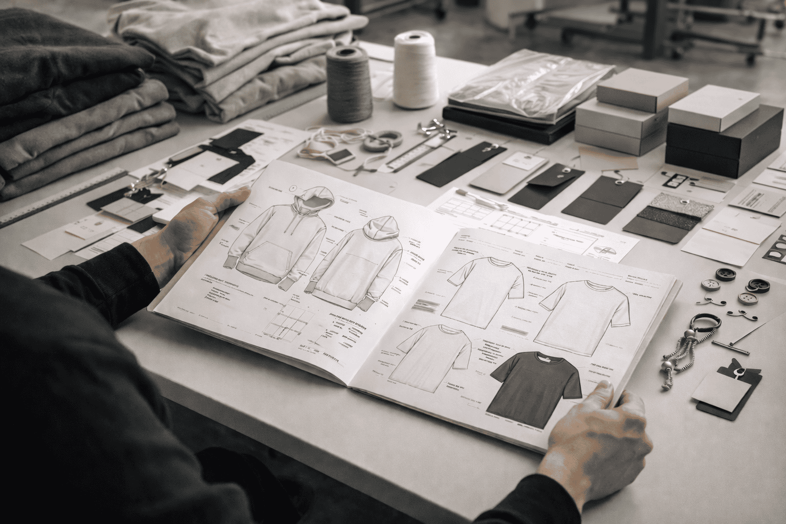 Streetwear sample development