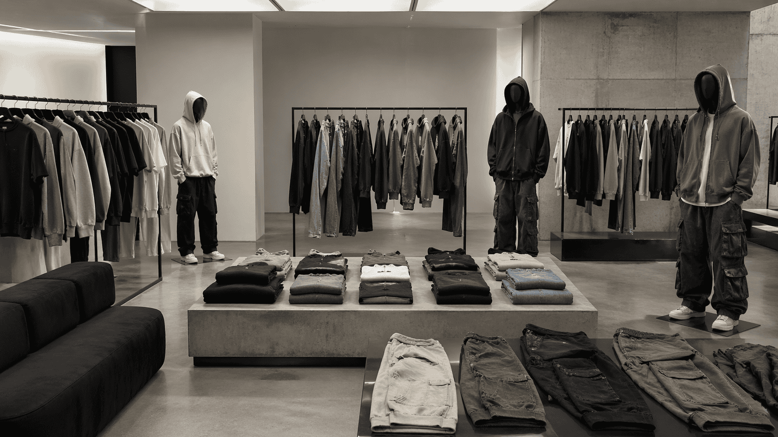 Streetwear Collection Display