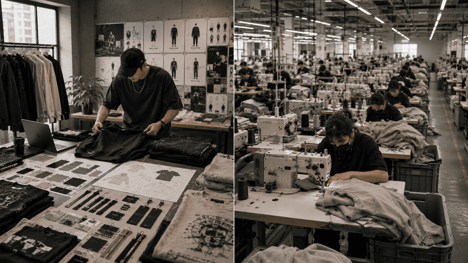 Local vs Overseas Streetwear Manufacturing
