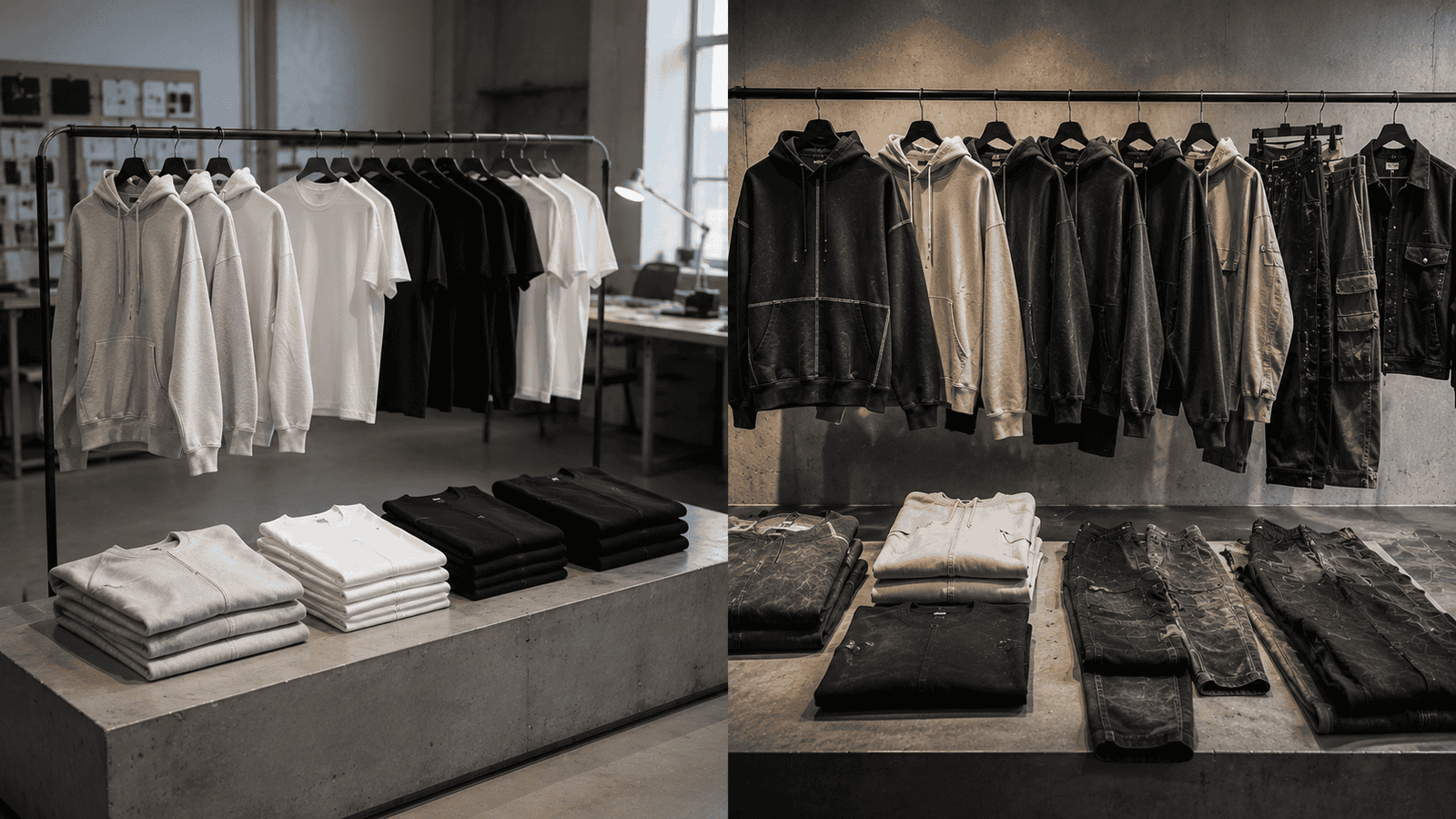 Cut and Sew vs Blank Apparel