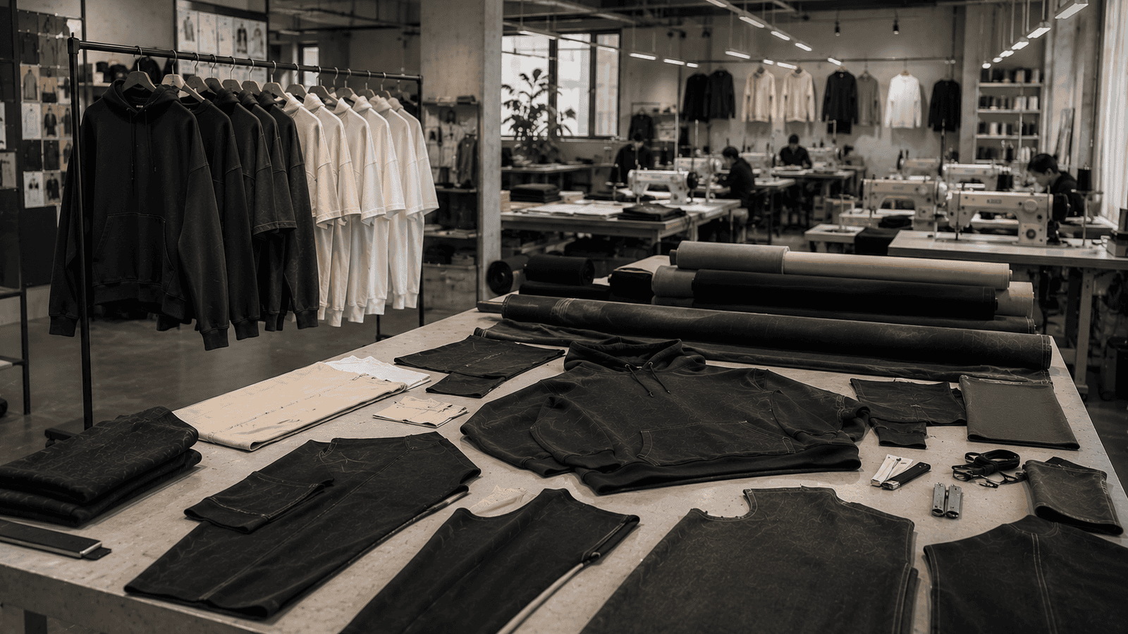 Streetwear Cut and Sew Manufacturing