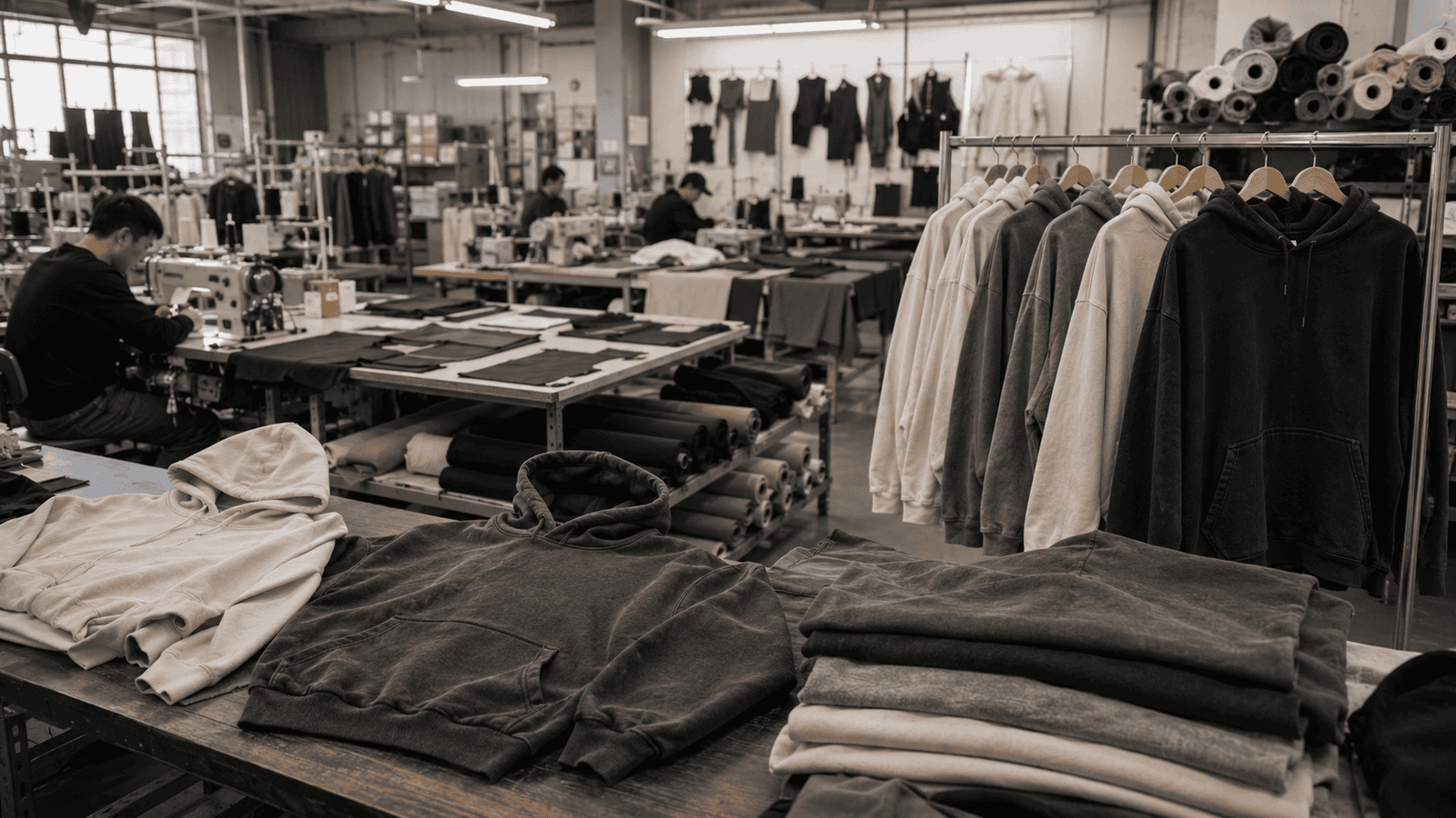 Premium Streetwear Hoodie Manufacturing