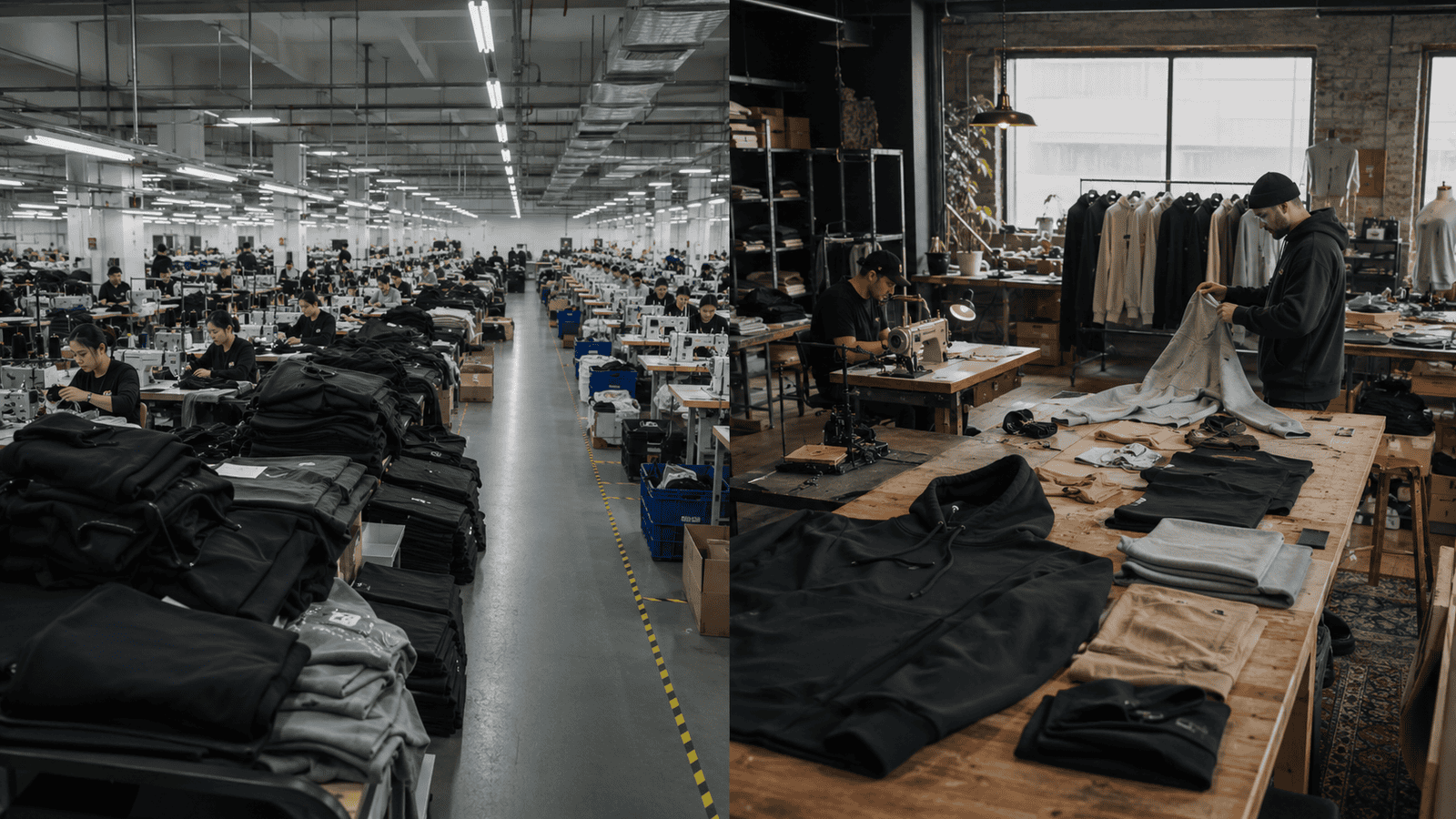 China vs USA Streetwear Manufacturing