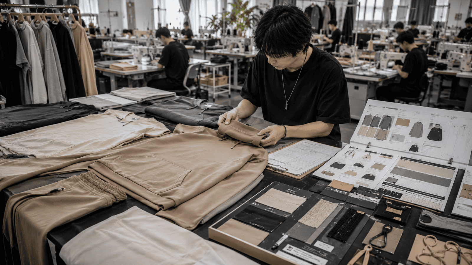 Streetwear Sampling Process in China