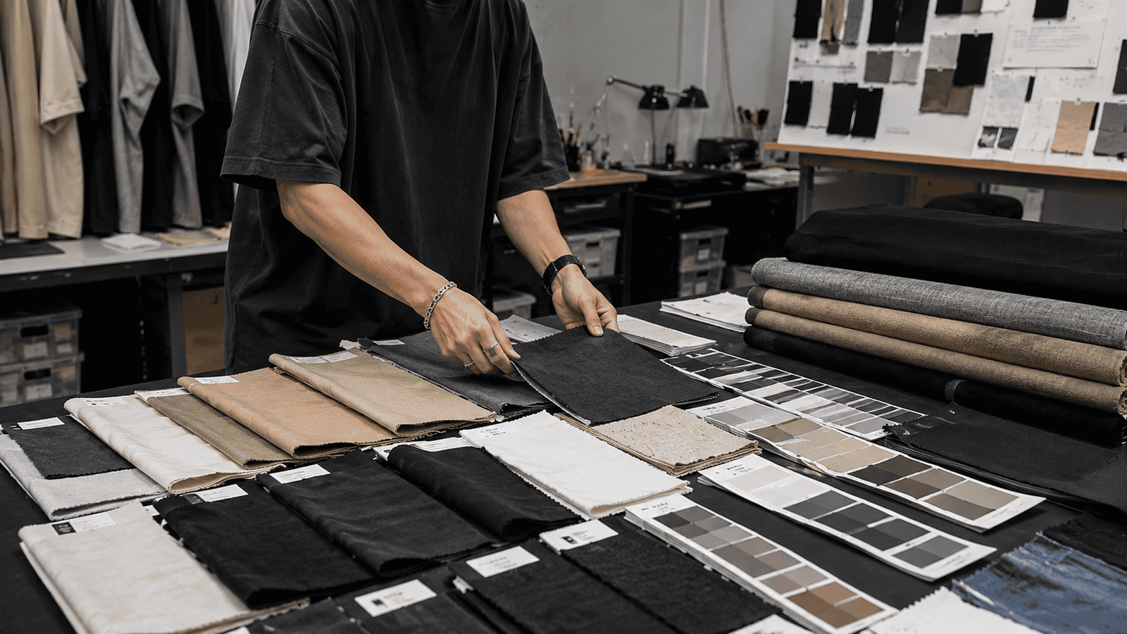 Oversized Streetwear Fabric Development