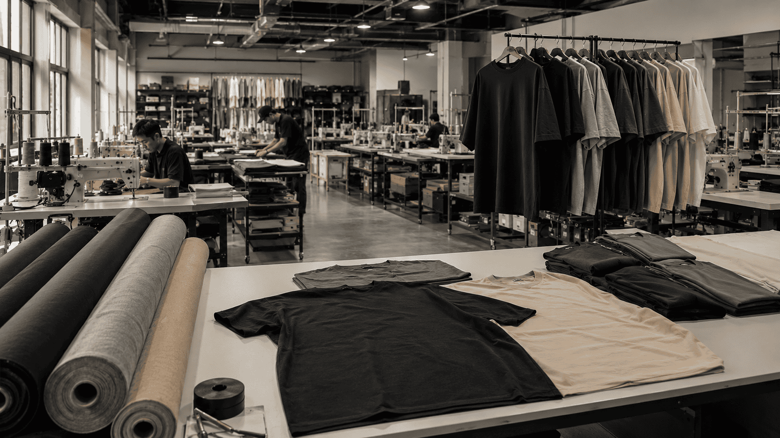 Oversized Streetwear T-Shirt Manufacturing