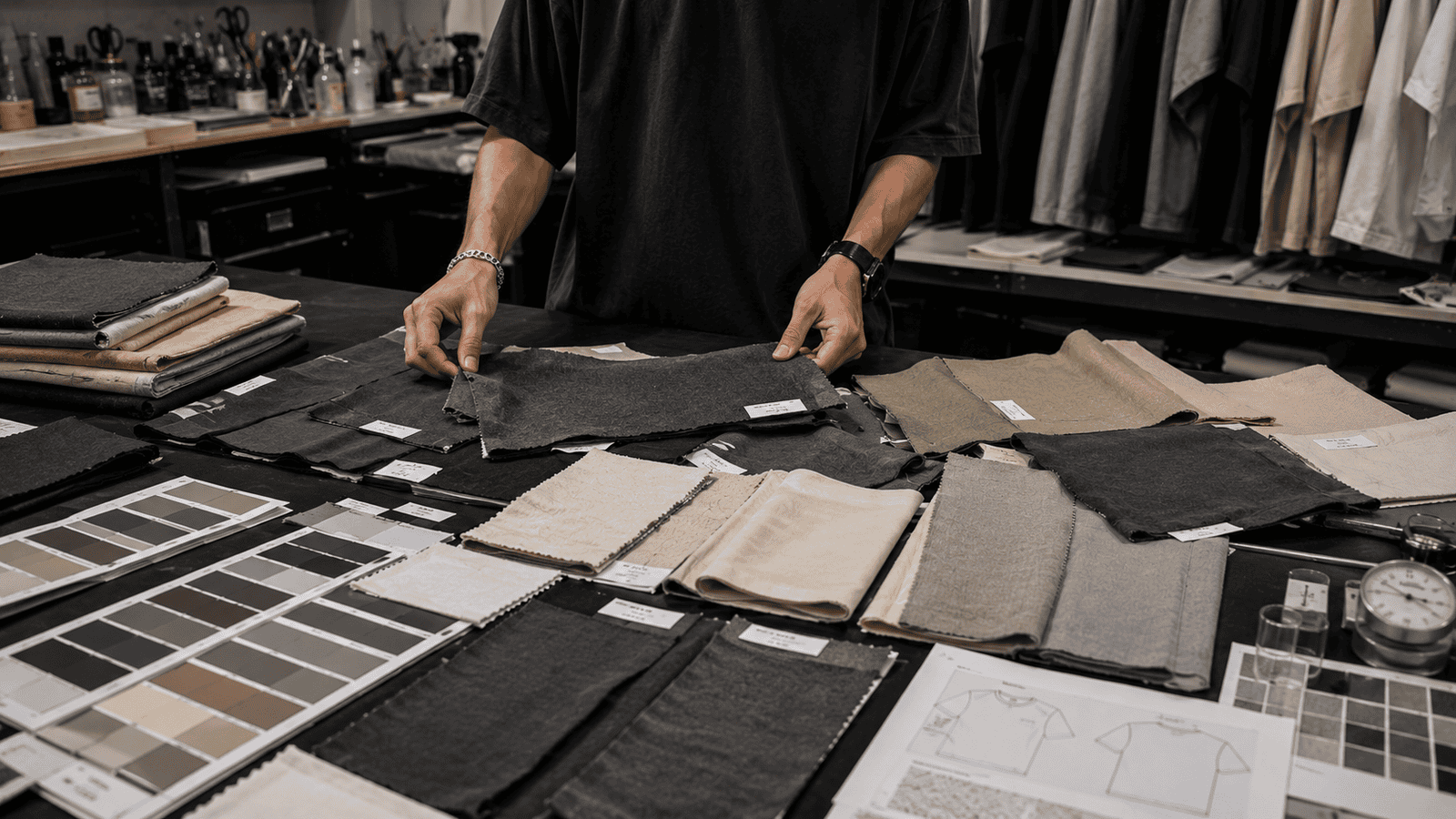Oversized Streetwear Fabric Development