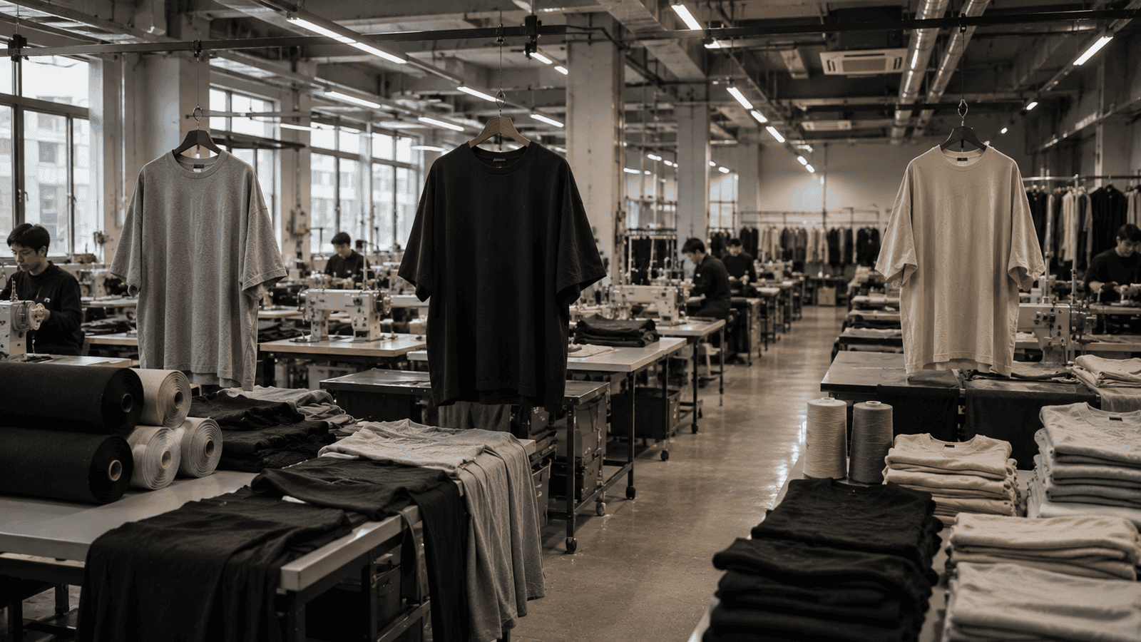 Oversized Streetwear T-Shirt Manufacturing