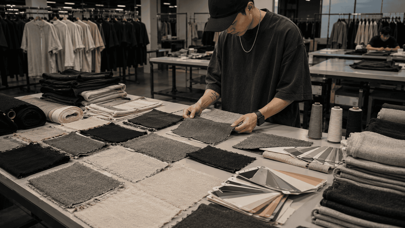 Oversized Streetwear Fabric Development