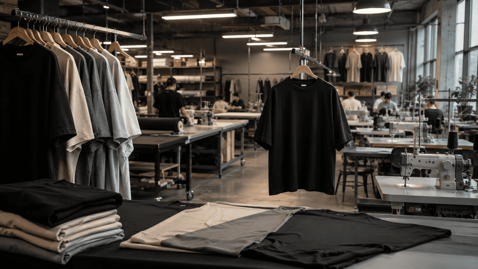 Oversized Streetwear T-Shirt Manufacturing