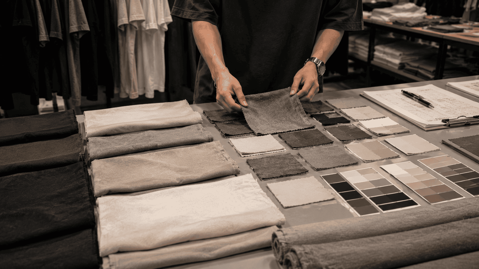 Oversized Streetwear Fabric Development