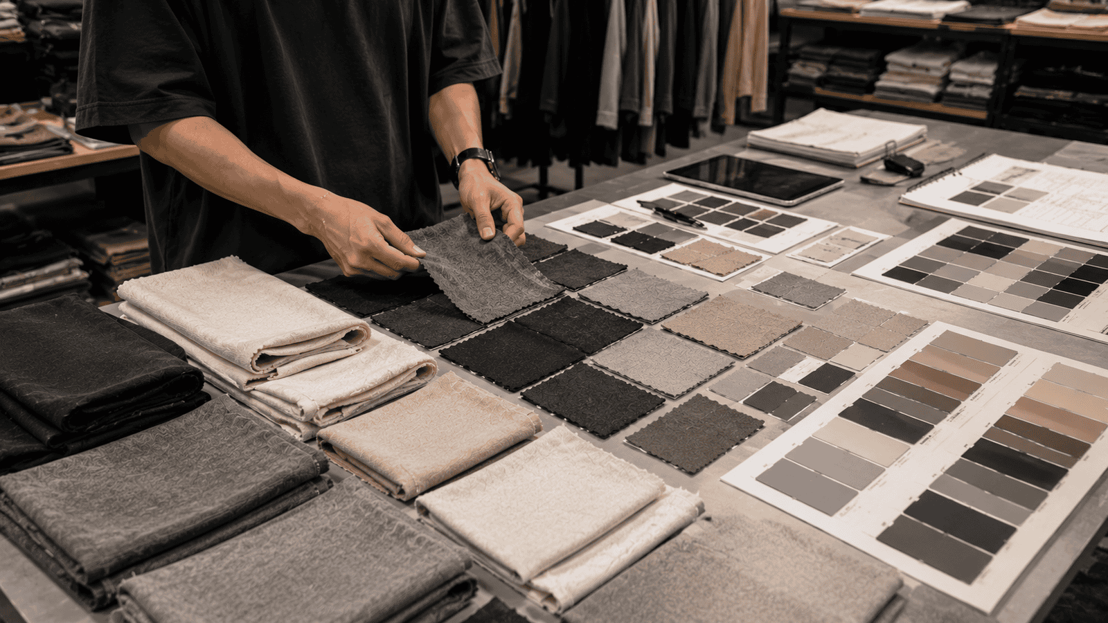 Oversized Streetwear Fabric Development