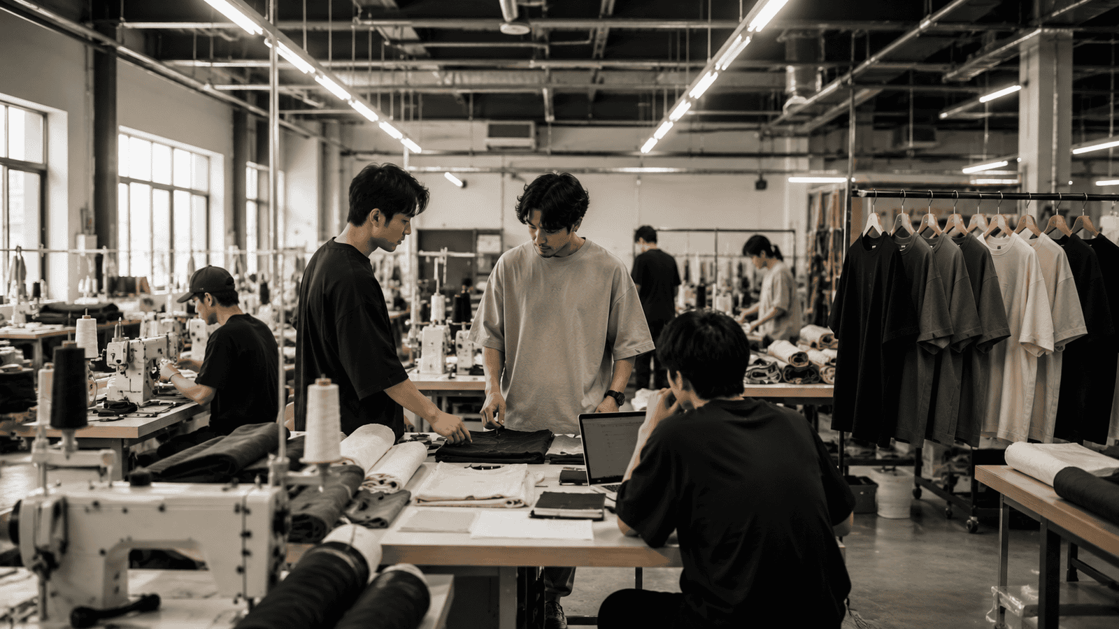 Startup Streetwear T-Shirt Manufacturing
