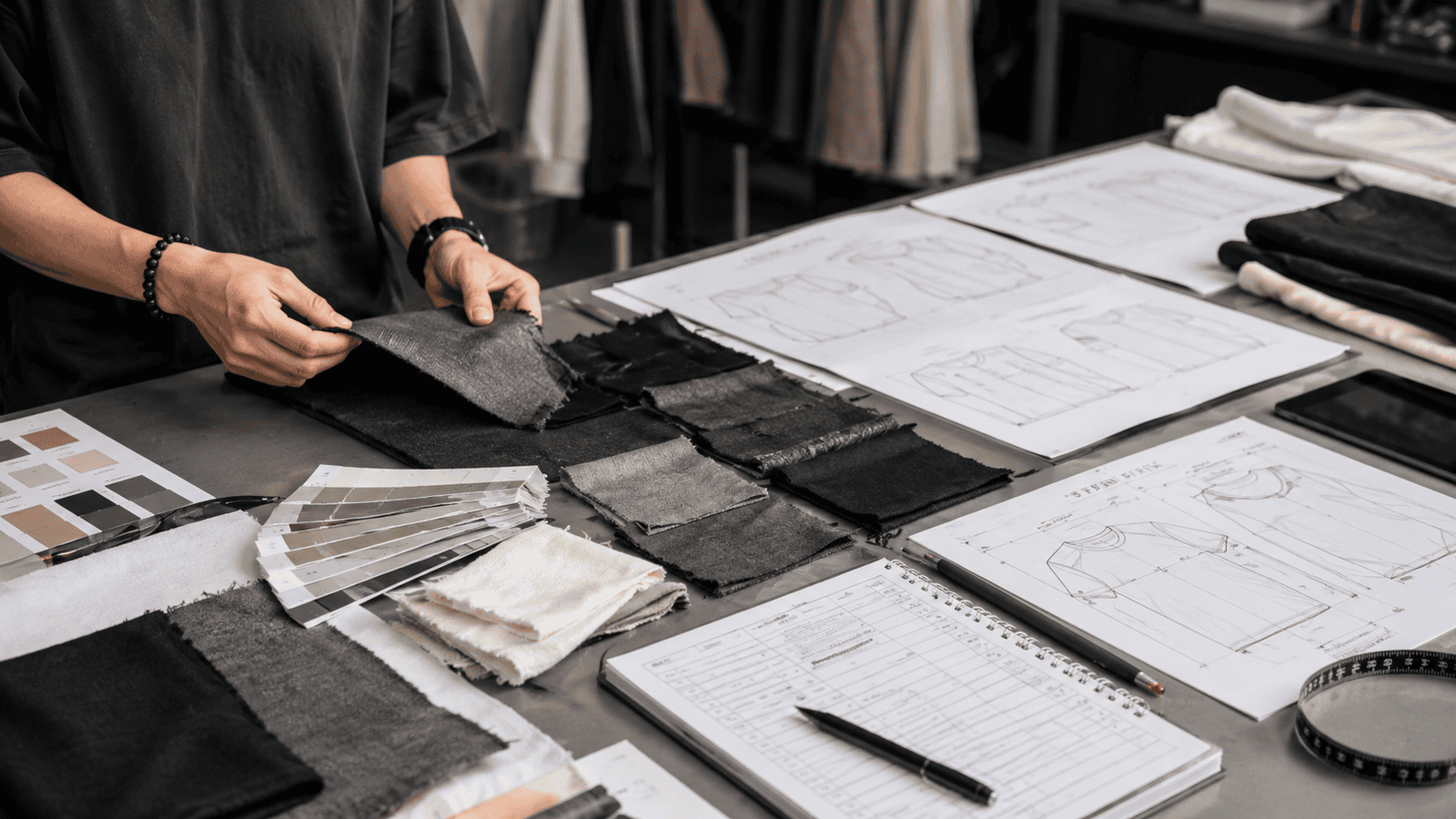 Oversized Streetwear Fabric & Pattern Development