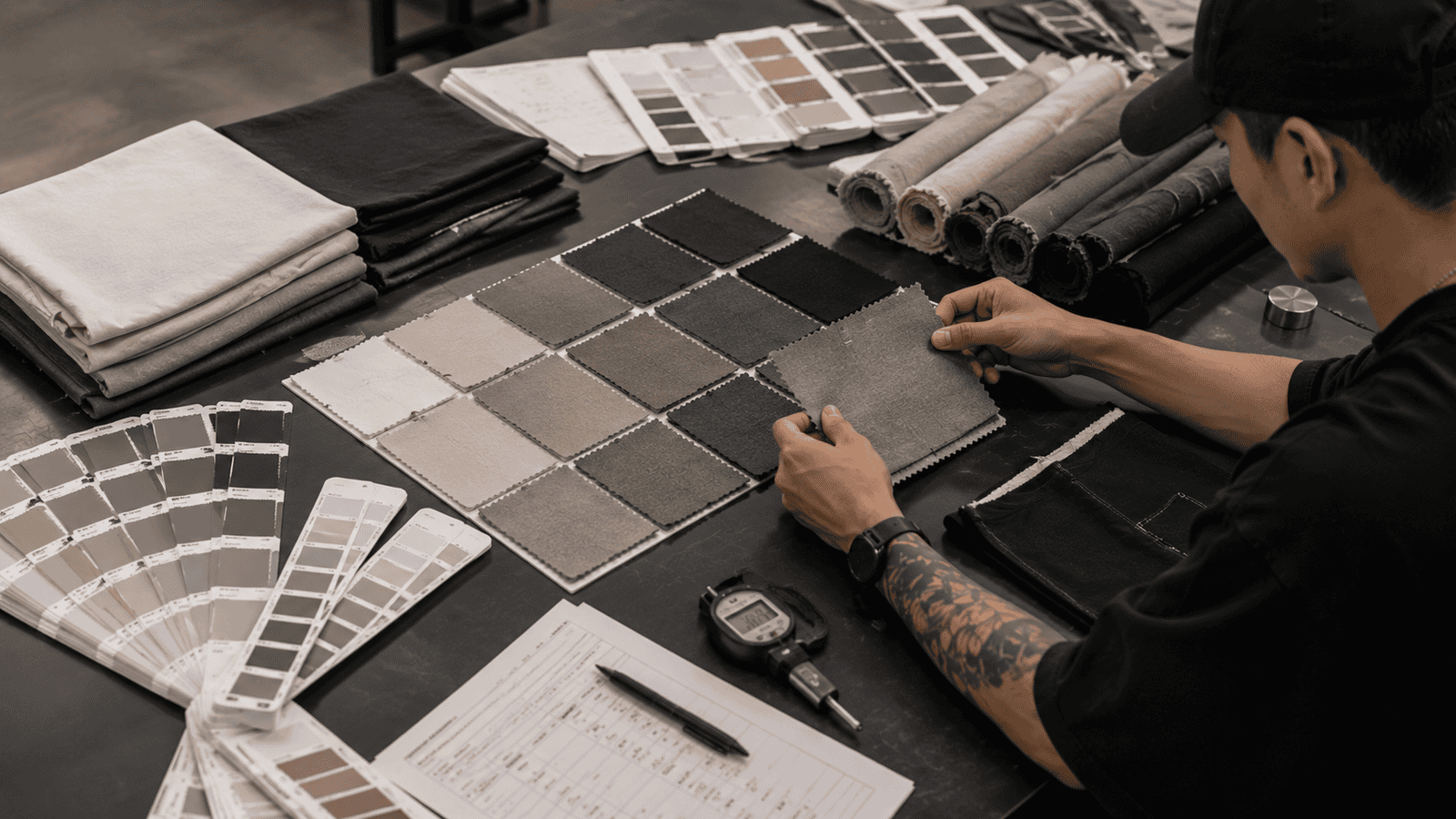 Oversized Streetwear Fabric Development