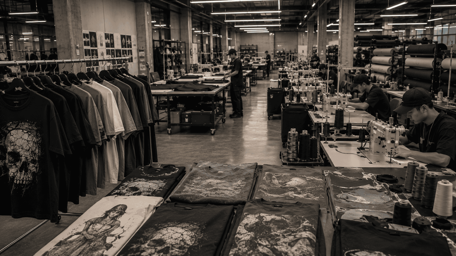 Oversized Graphic T-Shirt Manufacturing