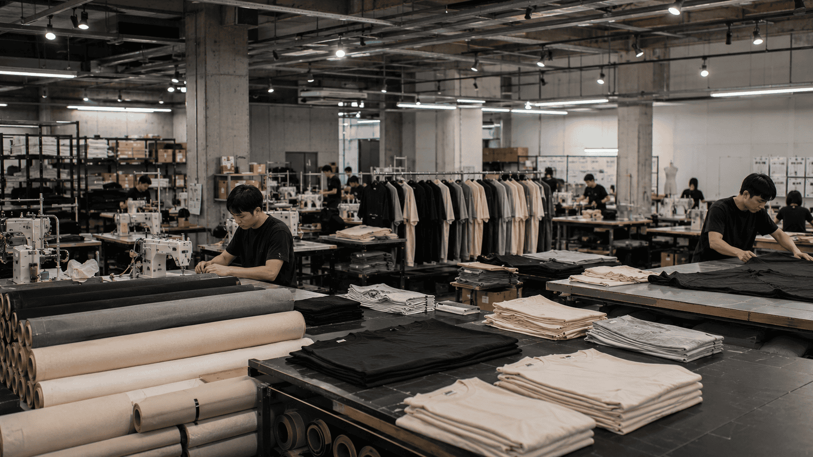 Heavyweight Streetwear T-Shirt Manufacturing