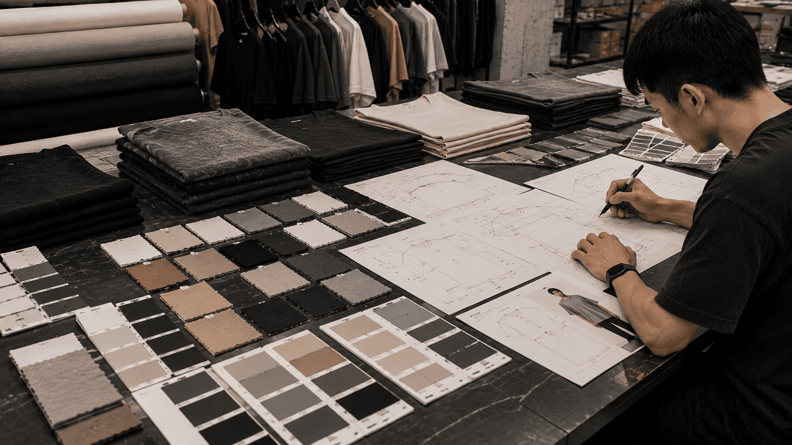 Heavyweight Streetwear Fabric & Fit Development