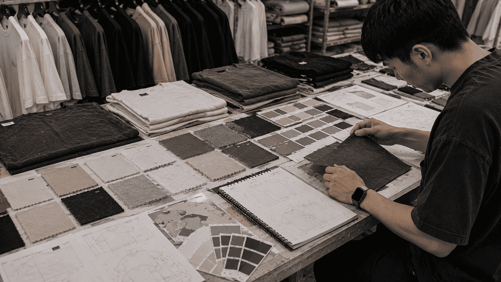 Heavyweight Fabric & Oversized Fit Development
