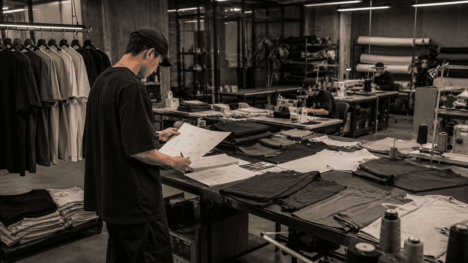 Startup Streetwear Brand Oversized T-Shirt Manufacturing