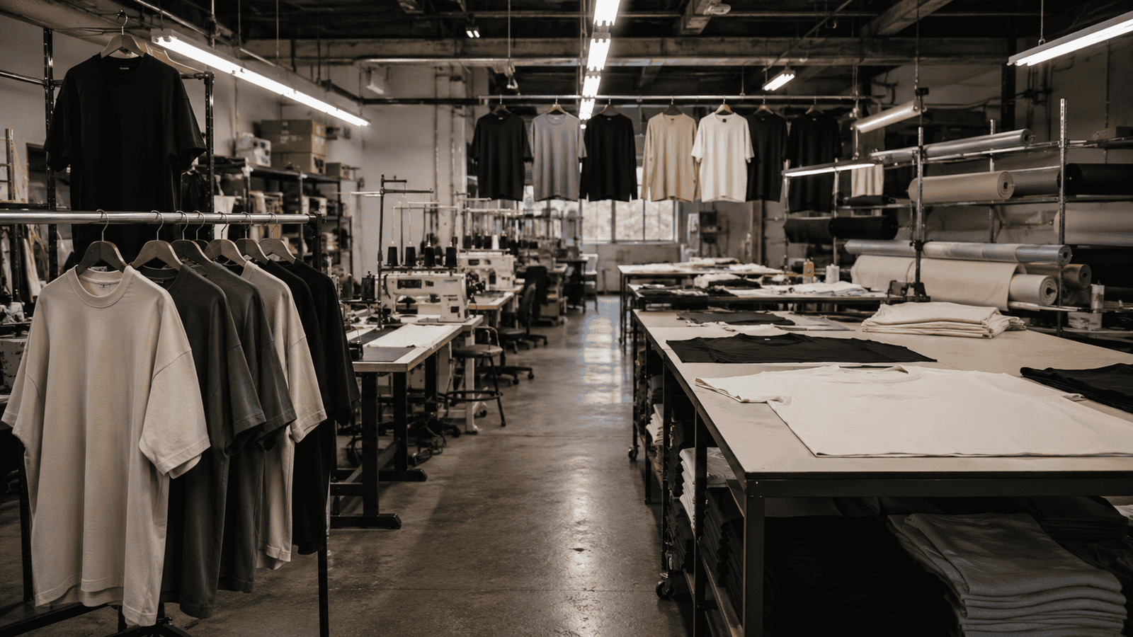 Custom Heavyweight Streetwear T-Shirt Manufacturing