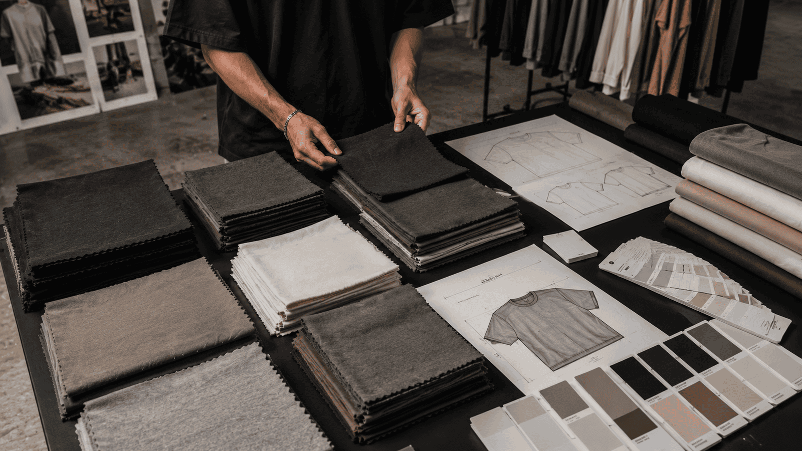 Heavyweight Fabric & Oversized Fit Development
