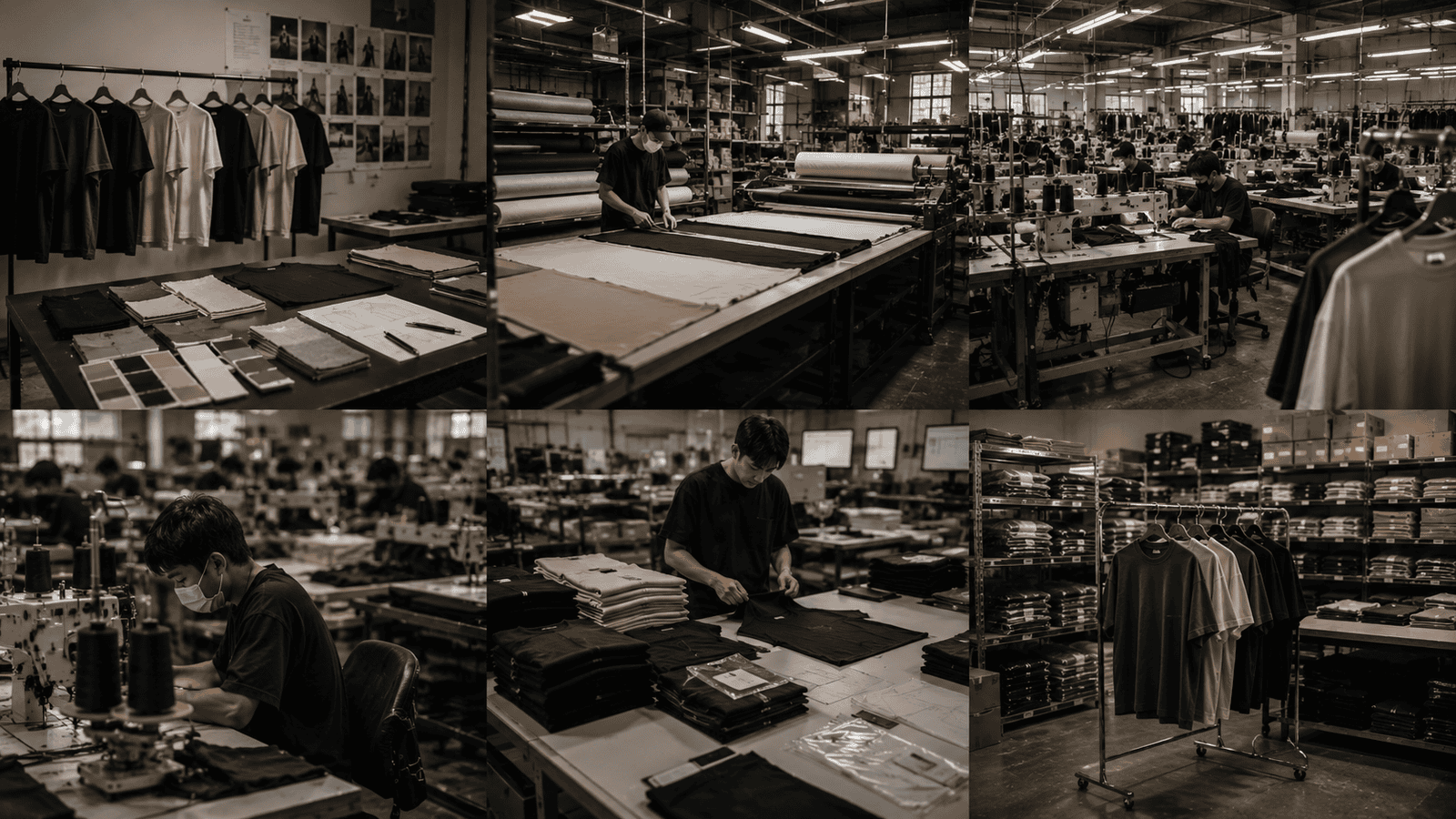 Heavyweight Streetwear Manufacturing Workflow