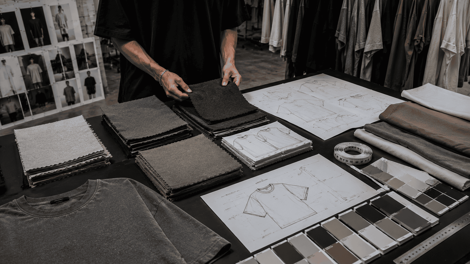Heavyweight Fabric & Oversized Fit Development