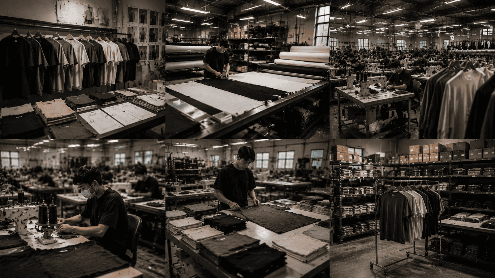 OEM Heavyweight Streetwear T-Shirt Manufacturing