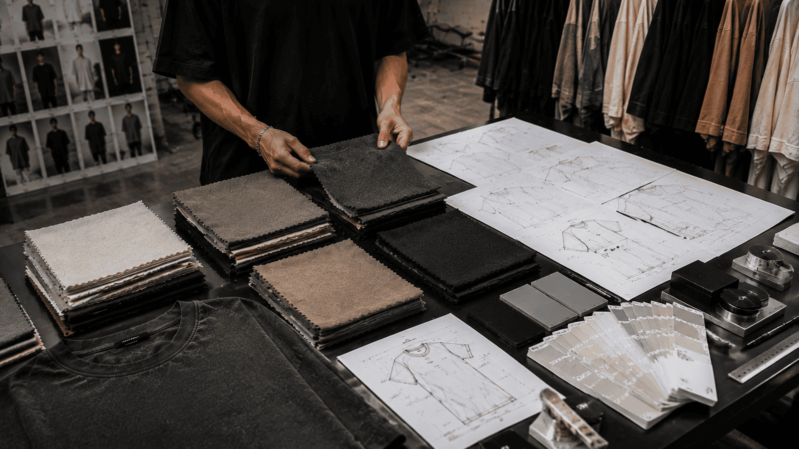 Heavyweight Fabric & Oversized Fit Development