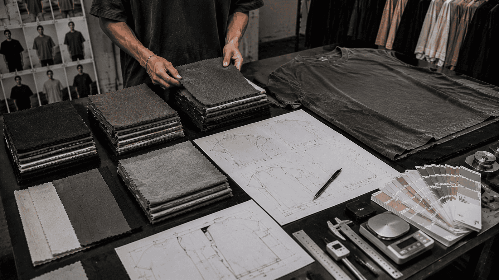 Heavyweight Cotton Fabric & Oversized Fit Development