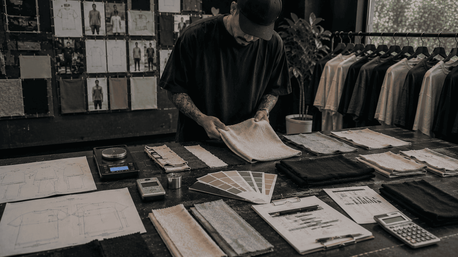 Heavyweight streetwear t-shirt fabric sourcing and MOQ planning