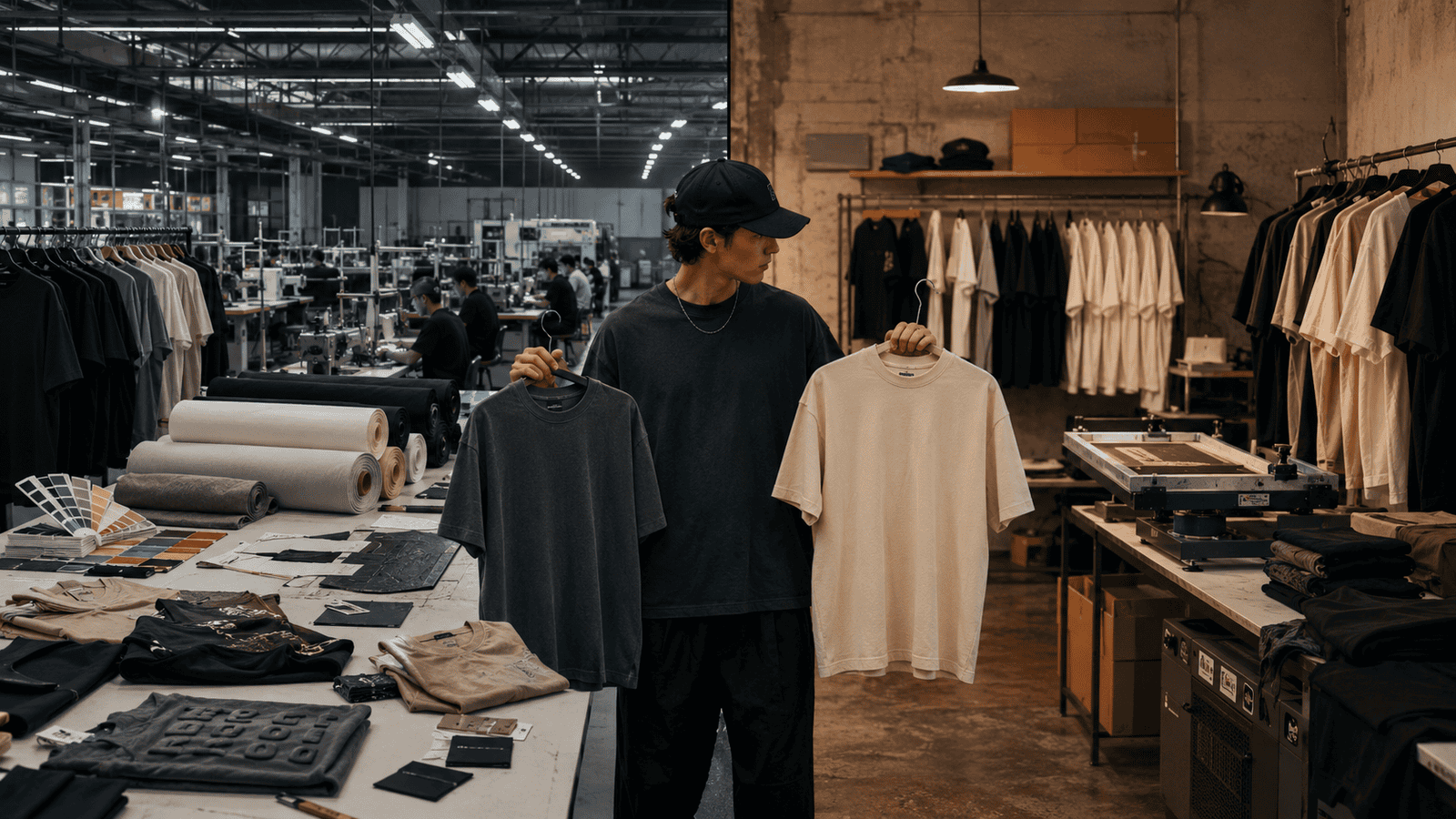 Streetwear apparel development process