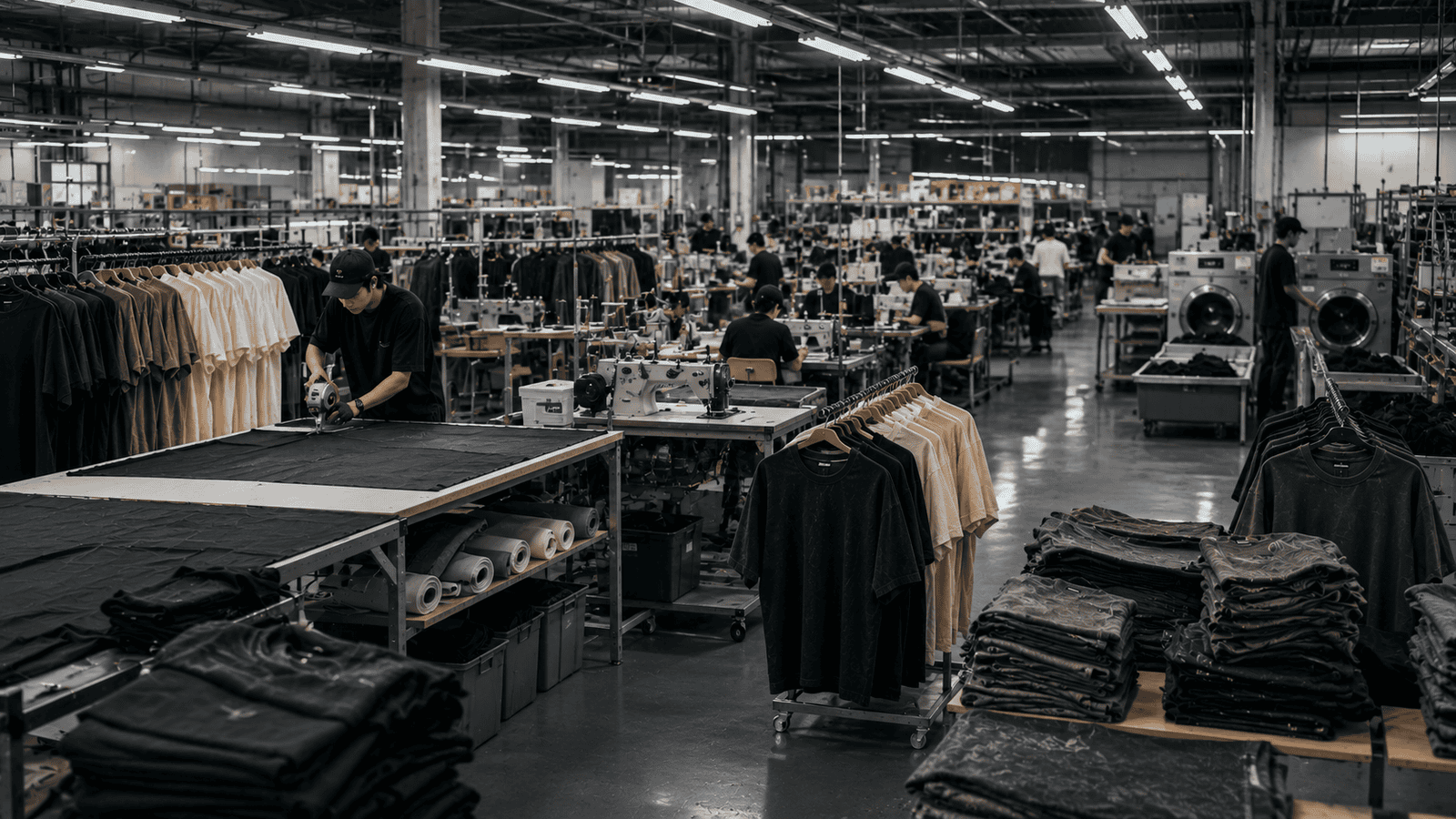 Streetwear bulk production