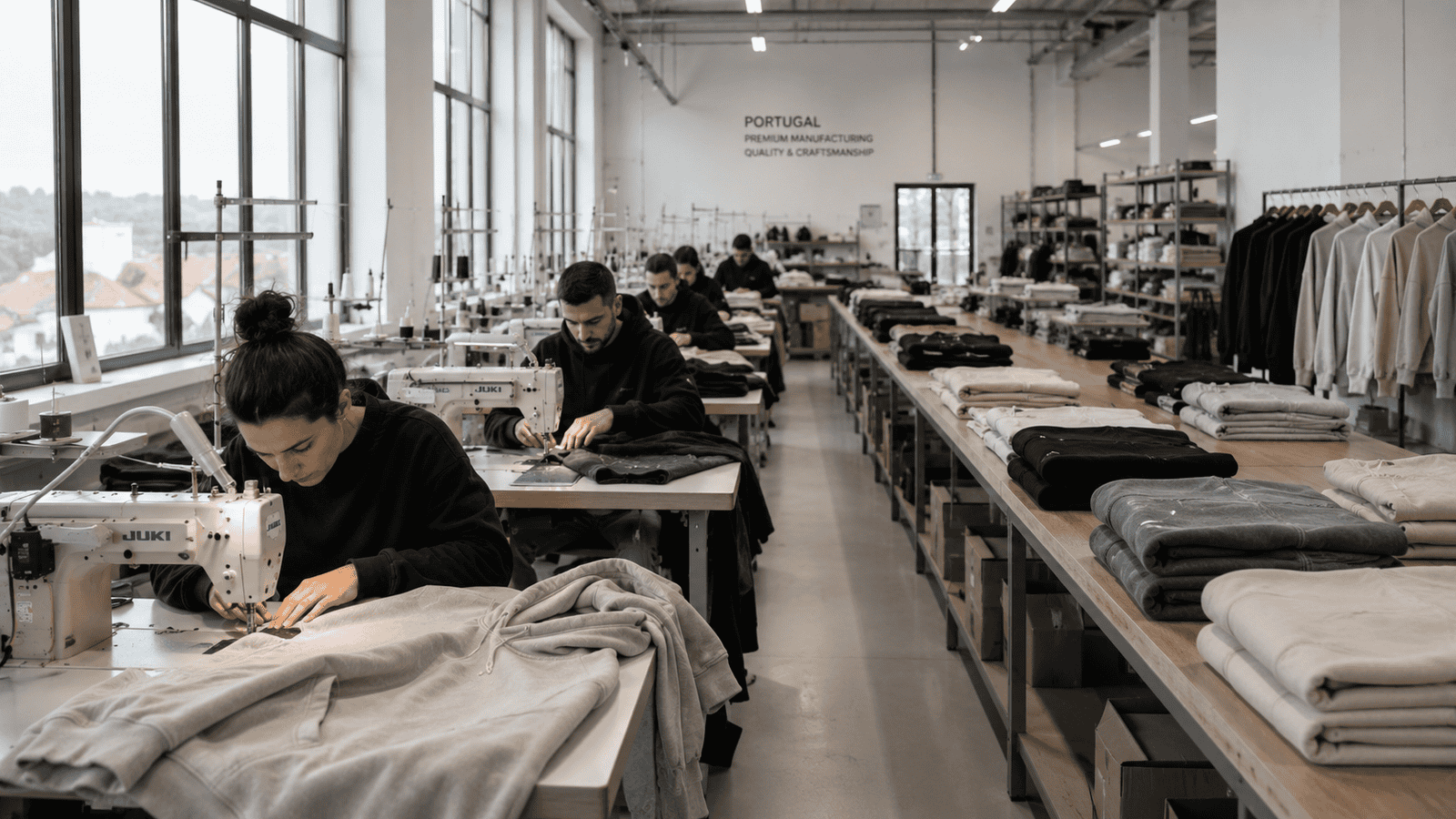 Portugal streetwear factory