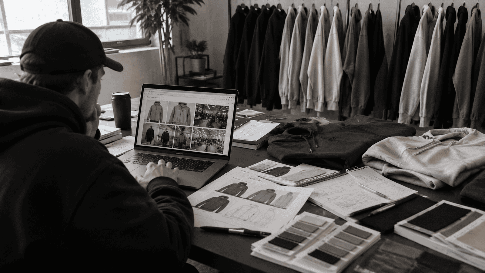 Streetwear brand development concept