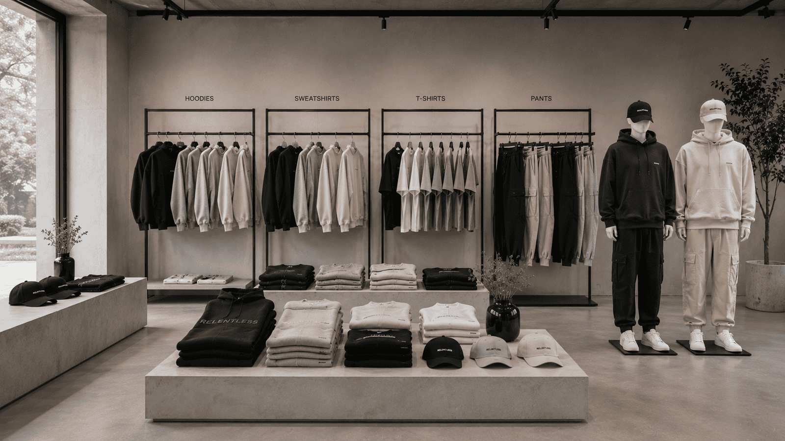 Streetwear private label collection
